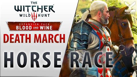 witcher 3 tourney race|r/witcher on Reddit: Tourney Horce Race tips (B&W) side quest .